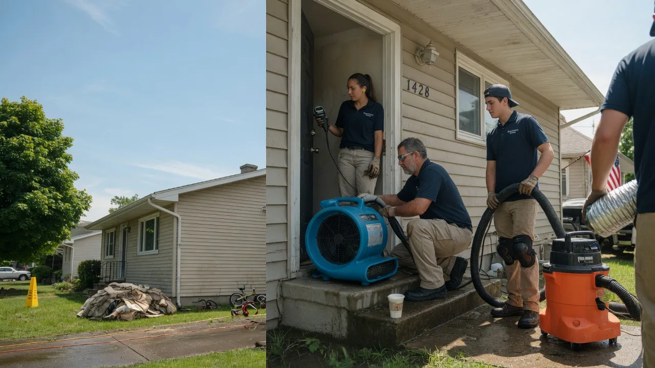 Water Damage Restoration in Port Jefferson, OH near me
